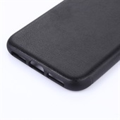 Crazy Horse PU Leather Wallet til iPhone XR - Black