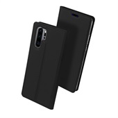 PU Leather Flip Case - Huawei P30 Pro - Black