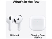 AirPods 4 (2024) med opladningsetui (USB‑C)