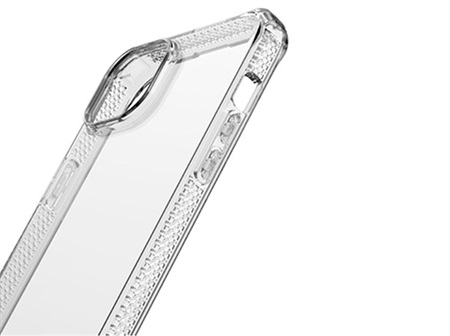 ITSKINS SPECTRUM CLEAR cover til iPhone 15 Pro - Gennemsigtig