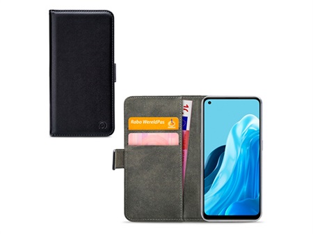 Mobilize Classic Gelly Wallet Book Case Oppo Reno8 Lite 5G - Black