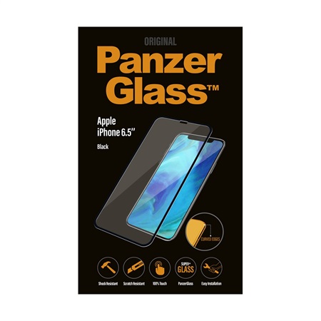 PanzerGlass til Apple iPhone XS Max - Black