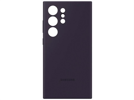 Samsung Galaxy S24 Ultra Silicone Case - Dark Violet