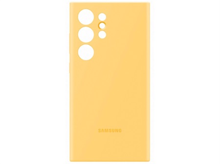 Samsung Galaxy S24 Ultra Silicone Case - Yellow