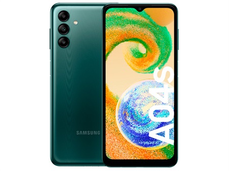 Samsung Galaxy A04s i grøn