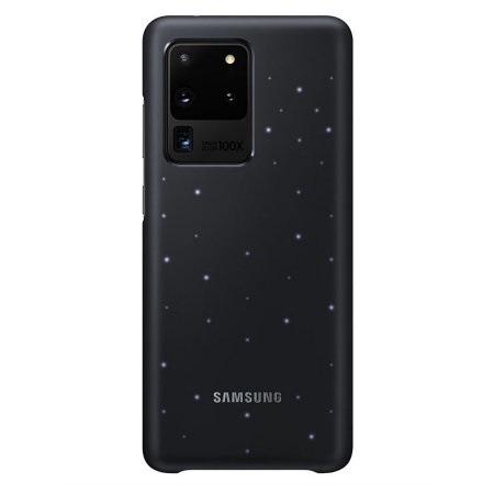 SAMSUNG GALAXY S20 ULTRA LED COVER BLACK