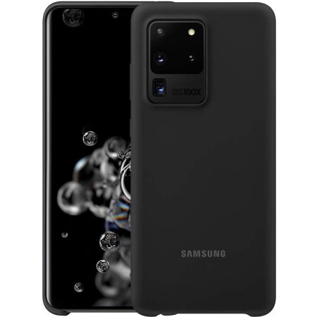 SAMSUNG GALAXY S20 ULTRA SILICONE COVER BLACK