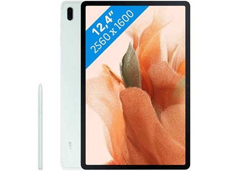 Samsung Galaxy Tab S7 FE 12.4" 64GB WiFi - Grøn 