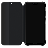 Huawei P20 Lite Flip Cover - Black