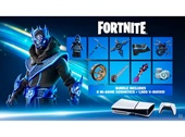 PS5 SLIM Digital Fortnite Cobalt Star White